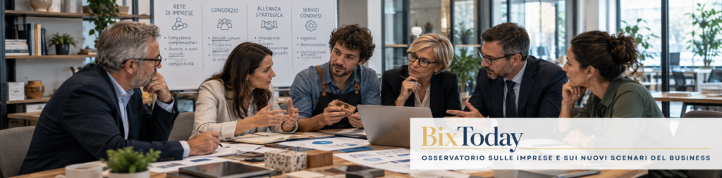 collaborazione tra imprese, partnership commerciale, alleanze strategiche, contratti di rete, consorzi aziendali